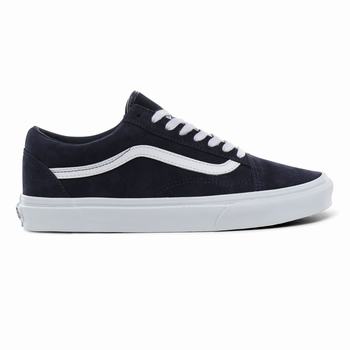 Damske Tenisky Vans Pig Suede Old Skool Biele VA40LUEFZ